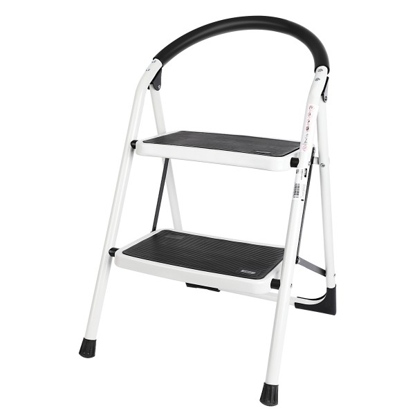DELI σκάλα σιδήρου DL509012 με 2 σκαλοπάτια, 46cm, 150kg - DELI