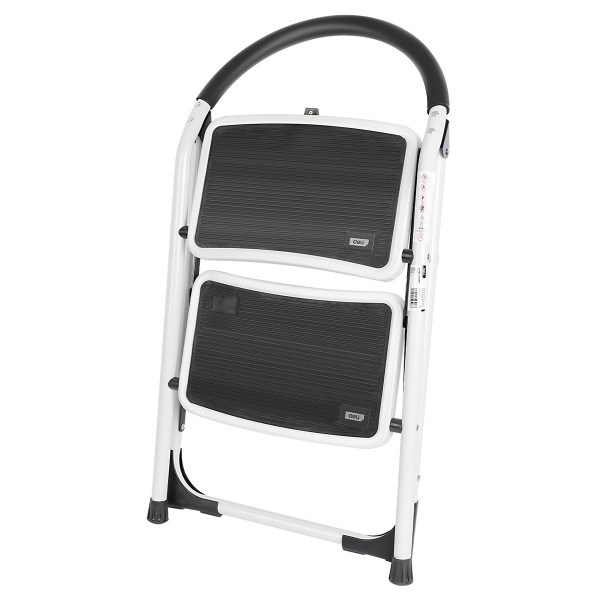 DELI σκάλα σιδήρου DL509012 με 2 σκαλοπάτια, 46cm, 150kg - DELI