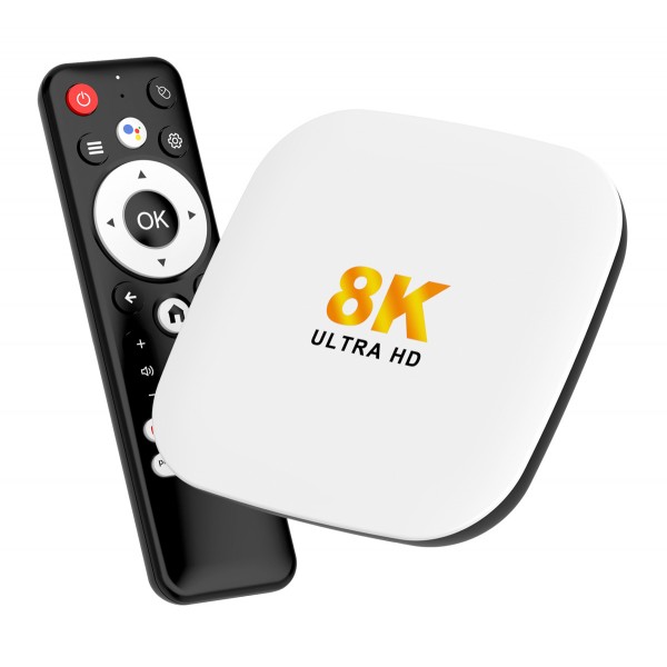 H96 MAX TV Box M2 Plus, 8K, 4/32GB, WiFi 6, Bluetooth, Android 14 - H96 MAX