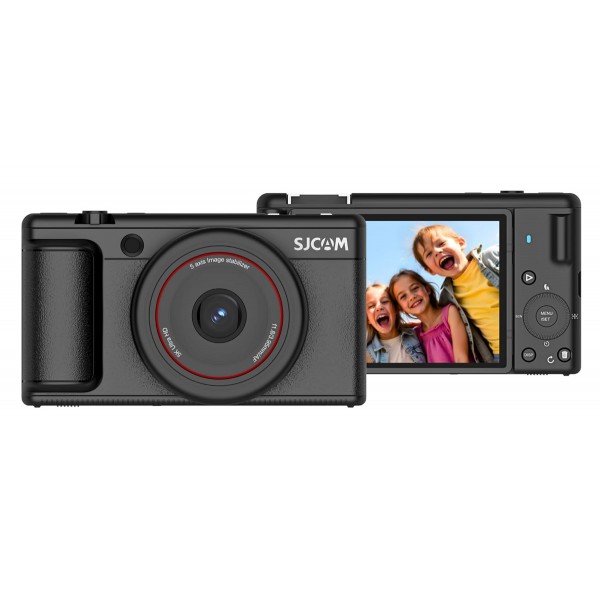 SJCAM compact φωτογραφική μηχανή ZV200, 12MP, 16x ψηφιακό zoom, μαύρη - Εικόνα & Ήχος