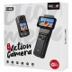 SJCAM action camera C400 με ασύρματο χειριστήριο, 16MP/4K, WiFi, αδιάβροχη θήκη, μαύρη