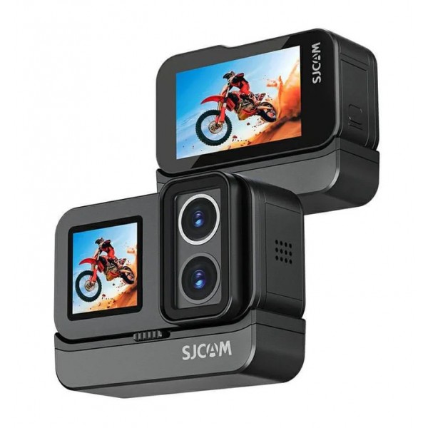 SJCAM action camera SJ20 με 2x φακούς, 2x οθόνες, 20MP/4K, WiFi, αδιάβροχη θήκη, μαύρη - Εικόνα & Ήχος
