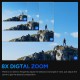 SJCAM action camera SJ8 Pro, οθόνη αφής, 12MP/4K, WiFi, αδιάβροχη θήκη, μαύρη