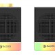 SADES gaming ηχεία Dionsyn με RGB φωτισμό, 2x 5W, Bluetooth & USB-C/USB, μαύρα