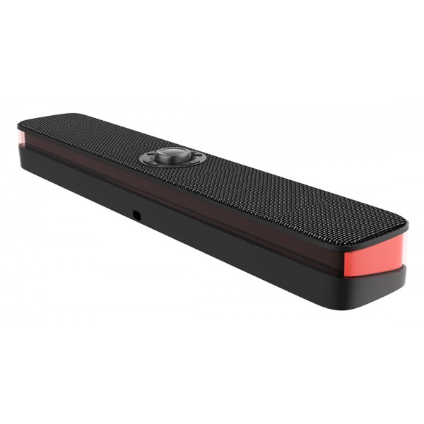 SADES soundbar Posevolt με RGB φωτισμό, 10W, Bluetooth & USB-C/USB, μαύρο - Sades
