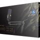 SADES gaming μικρόφωνο Night Owl με βάση γραφείου & επιτραπέζια, καρδιοειδές, USB, μαύρο