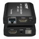 POWERTECH HDMI video extender CAB-H195 μέσω καλωδίου RJ45, 4K/30Hz, με loop, έως 120m