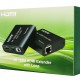 POWERTECH HDMI video extender CAB-H195 μέσω καλωδίου RJ45, 4K/30Hz, με loop, έως 120m