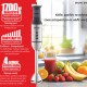 BRUNO ραβδομπλέντερ BRN-0249, 1700W, ρυθμιζόμενη ταχύτητα, 4 λεπίδες, inox-μαύρο