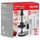 BRUNO ραβδομπλέντερ BRN-0250, 1700W Σετ 3 σε 1, ρυθμιζόμενη ταχύτητα, 4 λεπίδες, inox-μαύρο