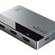 CABLETIME HDMI splitter CT-HSP4K2-AG, 1 σε 2, 4K/60Hz, uni-directional, γκρι