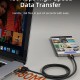 CABLETIME καλώδιο USB-C σε USB CT-AMCM2A, 2A, 480Mbps, 1m, μαύρο