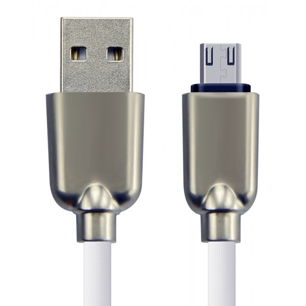CABLETIME καλώδιο micro USB σε USB CT-PE32-ZFMC, 2A, 480Mbps, 1m, λευκό - USB