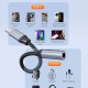 CABLETIME αντάπτορας USB-C σε 3.5mm CT-CMAUF-AG, γκρι