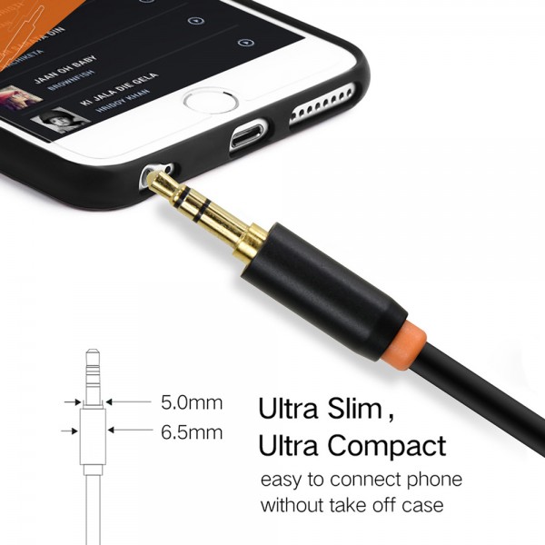 CABLETIME καλώδιο ήχου 3.5mm σε 2x RCA CT-AV314-P12G, 0.5m, μαύρο - Περιφερειακά