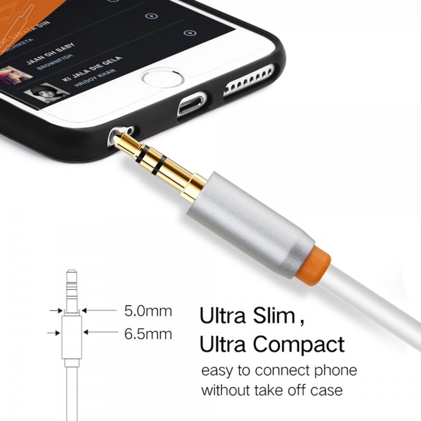 CABLETIME καλώδιο ήχου 3.5mm σε 2x RCA CT-AV314-P12G, 3m, λευκό - Περιφερειακά