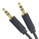 CABLETIME καλώδιο ήχου 3.5mm CT-AV301-H11G, gold plated, 5m, μπλε