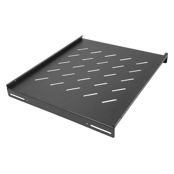 POWERTECH σταθερό ράφι για rack 19" NETW-0052, 1U, βάθος 420mm, μαύρο - Νέα & Ref PC