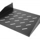 POWERTECH σταθερό ράφι για rack 19" NETW-0054, 2U, βάθος 350mm, μαύρο