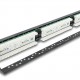 DELOCK patch panel 91087 για rack 19", 1U, 24 θυρών, CAT 6 UTP, με LED, μαύρο