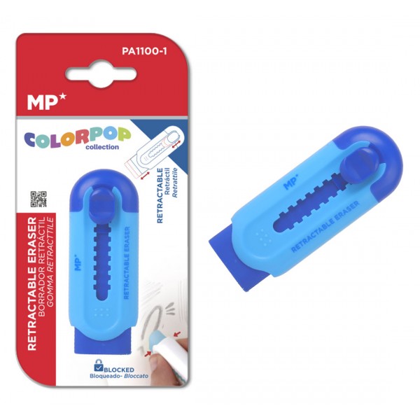 MP πτυσσόμενη γόμα για μολύβι PA1100-1, μπλε - Είδη Γραφείου & Εξοπλισμός