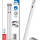 MP ξυλομπογιά PA1102 με ξύστρα, 5mm μύτη, στρογγυλό, λευκό, 2τμχ