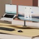 POWERTECH βάση γραφείου οθόνης & laptop PT-1569, 17-32", έως 10kg