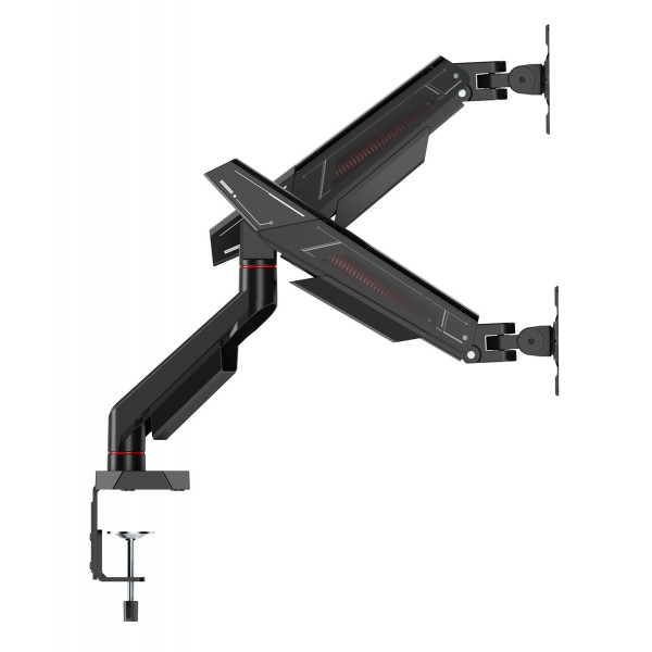 BRATECK βάση γραφείου για 2x οθόνες LDT114-C024, 17-35", έως 12kg - Βάσεις TV - Projectors - PC