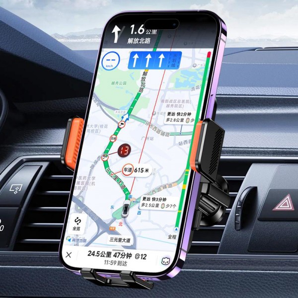 KAKUSIGA βάση smartphone αυτοκινήτου KSC-1720 για αεραγωγούς, μαύρη - KAKUSIGA