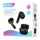 KAKUSIGA earphones με θήκη φόρτισης KSC-1482, True Wireless, 15mm, 35/300mAh, μαύρα