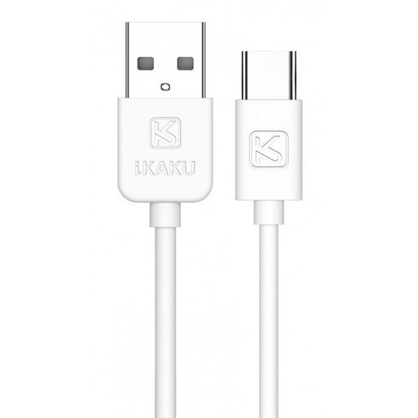 KAKUSIGA καλώδιο USB-C σε USB KSC-332, 2.4A, 480Mbps, 2m, λευκό - KAKUSIGA