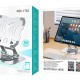 KAKUSIGA μεταλλική βάση για tablet KSC-1742, έως 13", foldable, ασημί