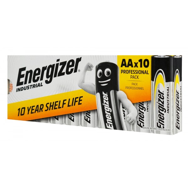 ENERGIZER αλκαλικές μπαταρίες Industrial, AA/LR6, 1.5V, 10τμχ - 