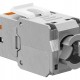 GOOBAY Keystone module RJ45 77947, CAT 6A STP, slim, toolfree, ασημί/πορτοκαλί