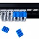 GOOBAY Keystone module RJ45 77951, CAT 6A UTP, slim & short, toolfree, γκρι