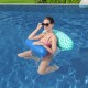 BESTWAY φουσκωτή καρέκλα θαλάσσης 43555, 145x87cm, βεραμάν/μπλε