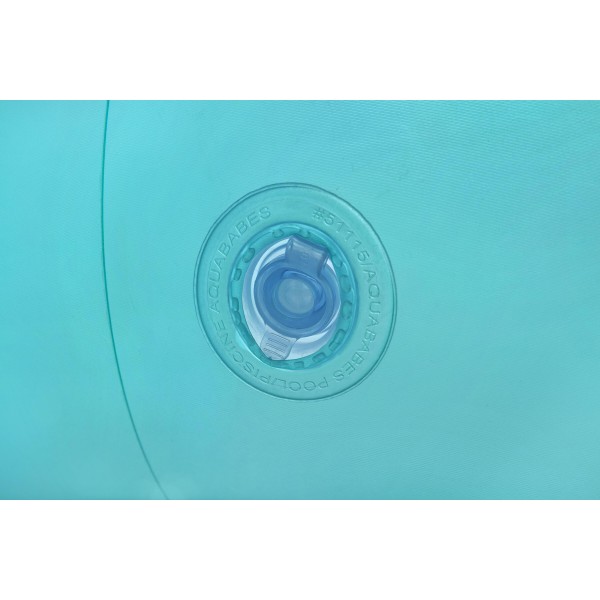 BESTWAY παιδική φουσκωτή πισίνα 51115, 102lt, 165x104x25cm, βεραμάν
