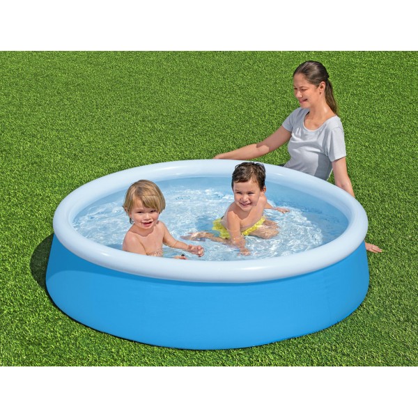 BESTWAY παιδική φουσκωτή πισίνα 57241, 477lt, Φ152x38cm, μπλε - Σύγκριση Προϊόντων