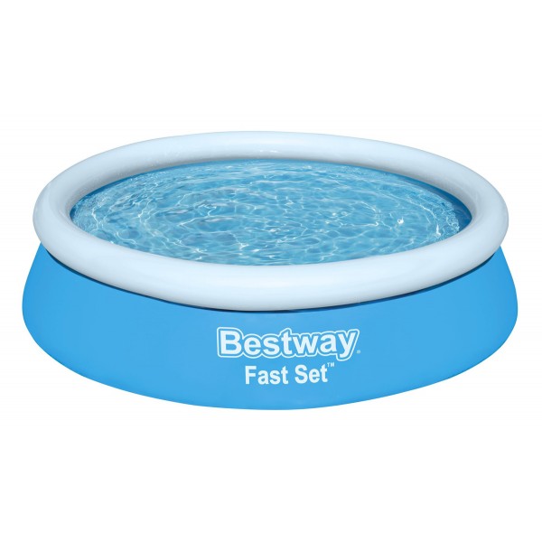 BESTWAY παιδική φουσκωτή πισίνα 57392, 940lt, Φ183x51cm, μπλε - Σύγκριση Προϊόντων