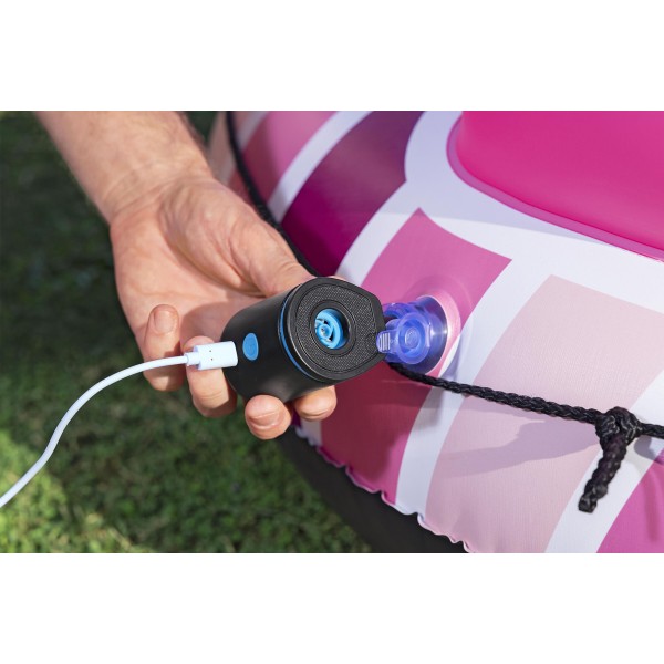BESTWAY μίνι ηλεκτρική τρόμπα 62289, 90lt, 0.427PSI, USB-C, μαύρη - Σύγκριση Προϊόντων