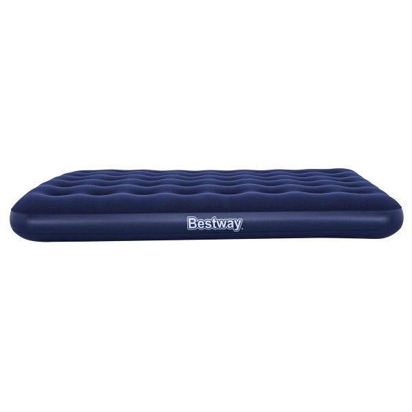 BESTWAY φουσκωτό στρώμα 67287 με ηλεκτρική τρόμπα, διπλό, 191x137x22cm, μπλε