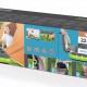 BESTWAY φουσκωτό στρώμα 67619 με 3 σε 1 τρόμπα/μαξιλάρι/τσάντα, μονό, 188x99x22cm, γκρι/πράσινο