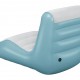 BESTWAY φουσκωτή πολυθρόνα 75127, 133x79x88cm, γαλάζια/λευκή