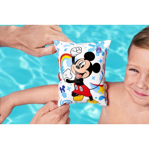 BESTWAY μπρατσάκια 91002, 23x15cm, 3-6 ετών, Mickey - Είδη Παραλίας