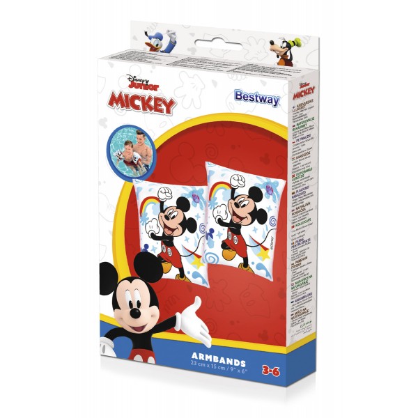 BESTWAY μπρατσάκια 91002, 23x15cm, 3-6 ετών, Mickey