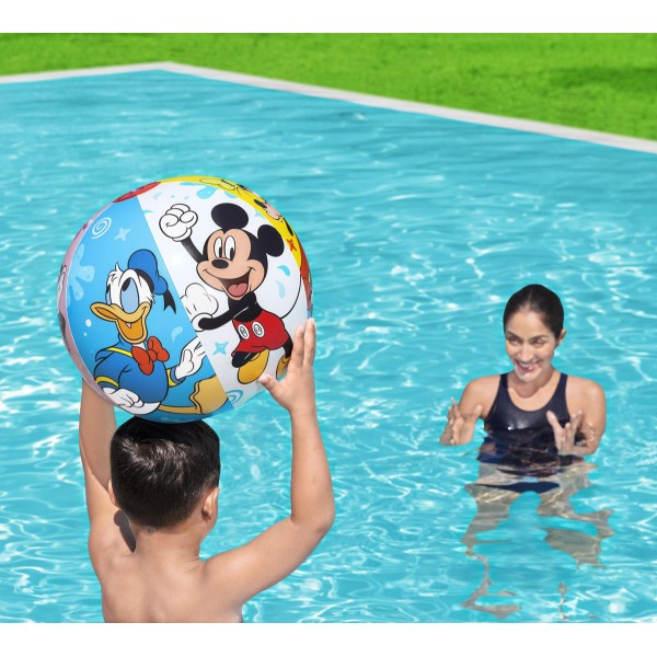 BESTWAY μπάλα θαλάσσης 91098, 51cm, Mickey & Friends - Είδη Παραλίας