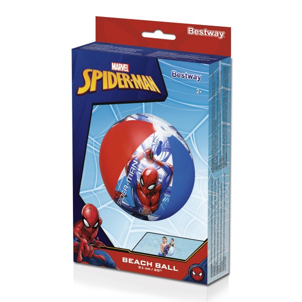 BESTWAY μπάλα θαλάσσης 98002, 51cm, Spider-Man
