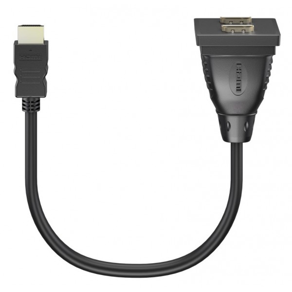 GOOBAY HDMI splitter 68784, 1x input/2x output, 1080p, μαύρο - Σύγκριση Προϊόντων