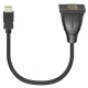 GOOBAY HDMI splitter 68784, 1x input/2x output, 1080p, μαύρο