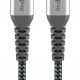 GOOBAY καλώδιο USB-C 49303, 60W, 480Mbps, 2m, μαύρο